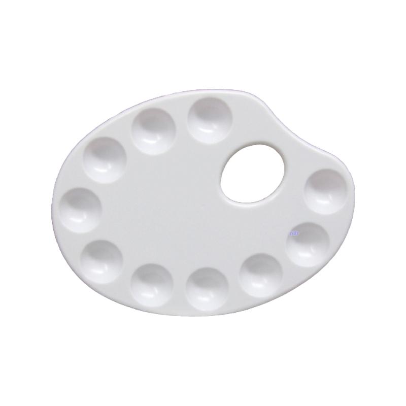 Painting Palette Oval 10 Wells